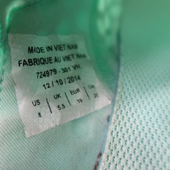 Nike Shoes Womens 8 Athletic Trainers Casual Active Run Walk Comfort Sport Blue - Picture 11 of 11